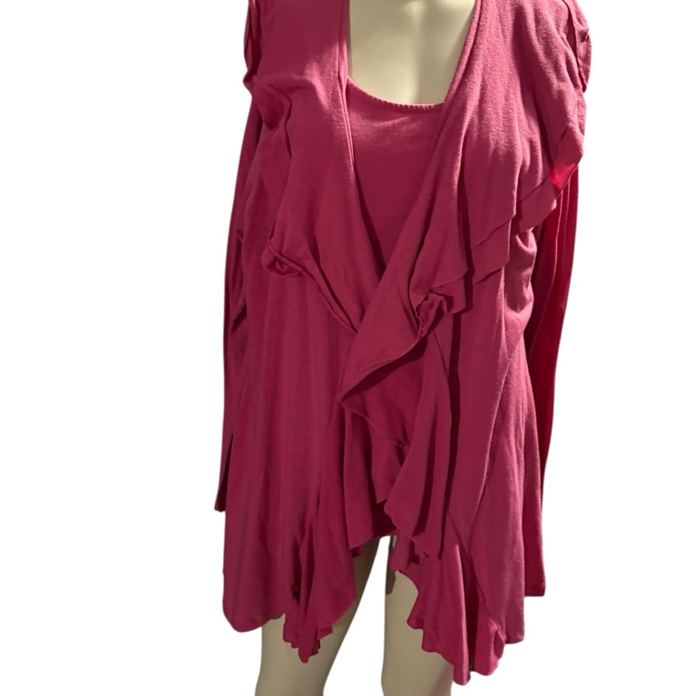 Women's Pink Long Sleeve Top